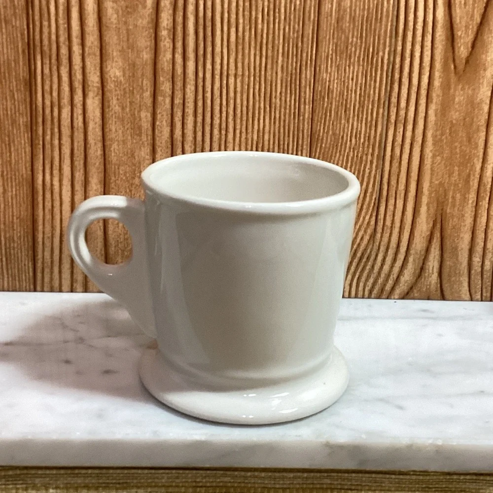 Anthropologie White Mug with Black Letter K